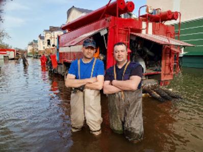 В Оренбурге ликвидируют последствия паводка