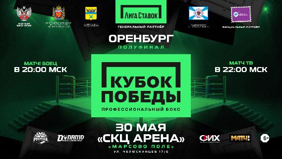 В Оренбурге состоится III этап «Кубка Победы»