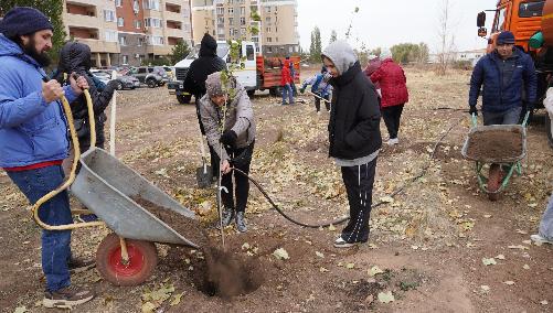 В Оренбурге был заложен Сад счастливой семьи