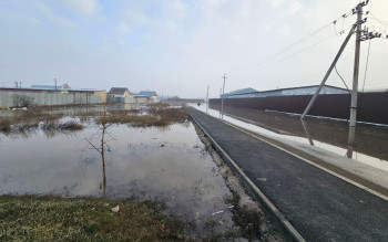 Уровень воды в реке Урал вырос на 81 сантиметр