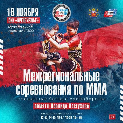 В Оренбурге на ринг выйдут лучшие бойцы смешанных единоборств MMA